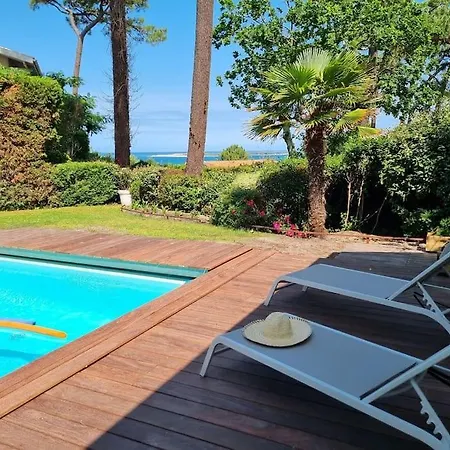 Sur La Dune, Superbe Vue, Jacuzzi, Piscine Chauffee Villa La Teste-de-Buch